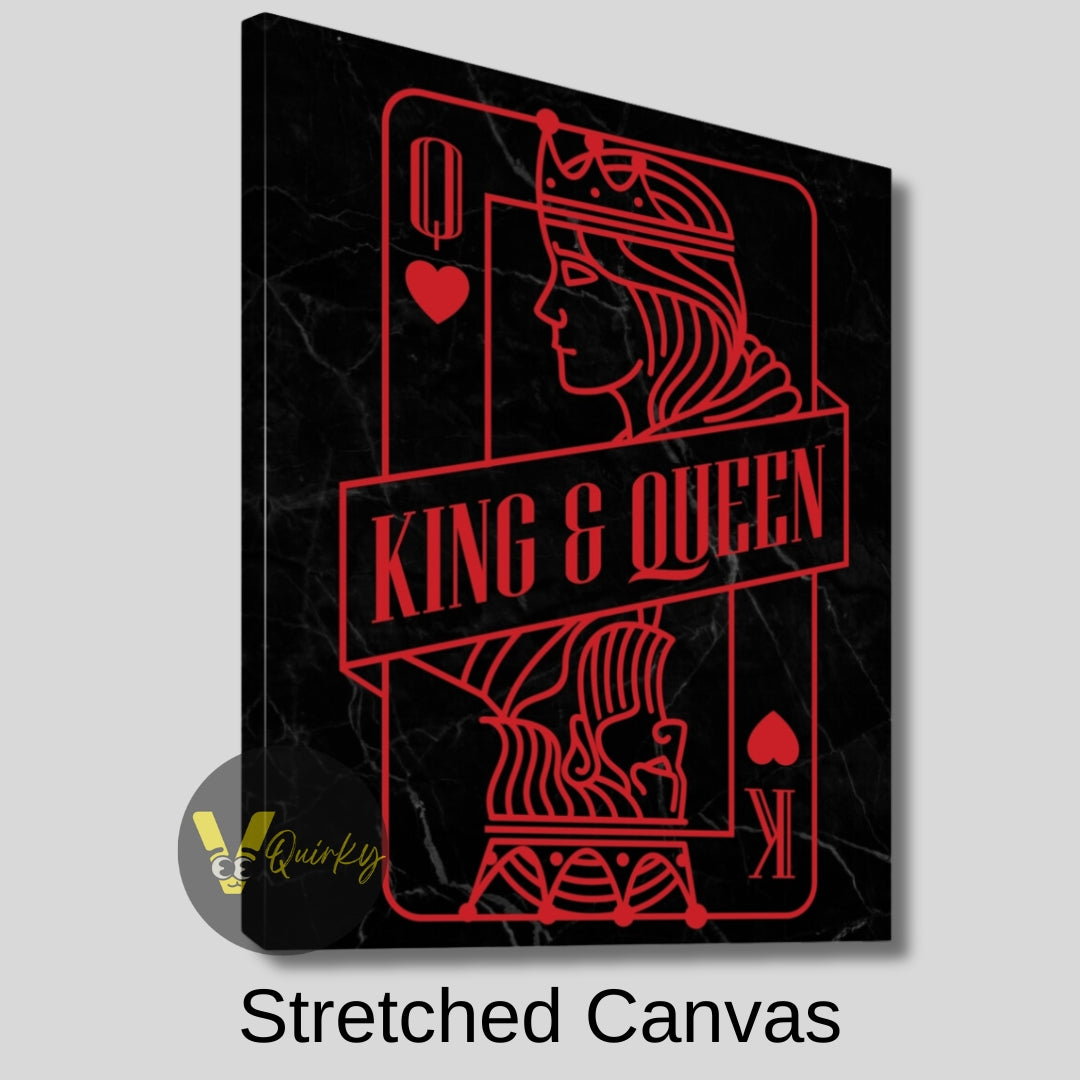 King And Queen Canvas Painting