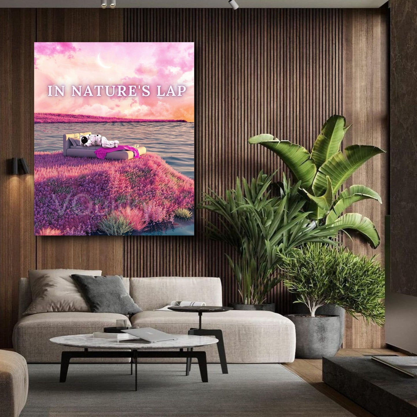 In Nature's Lap Canvas Wall Painting