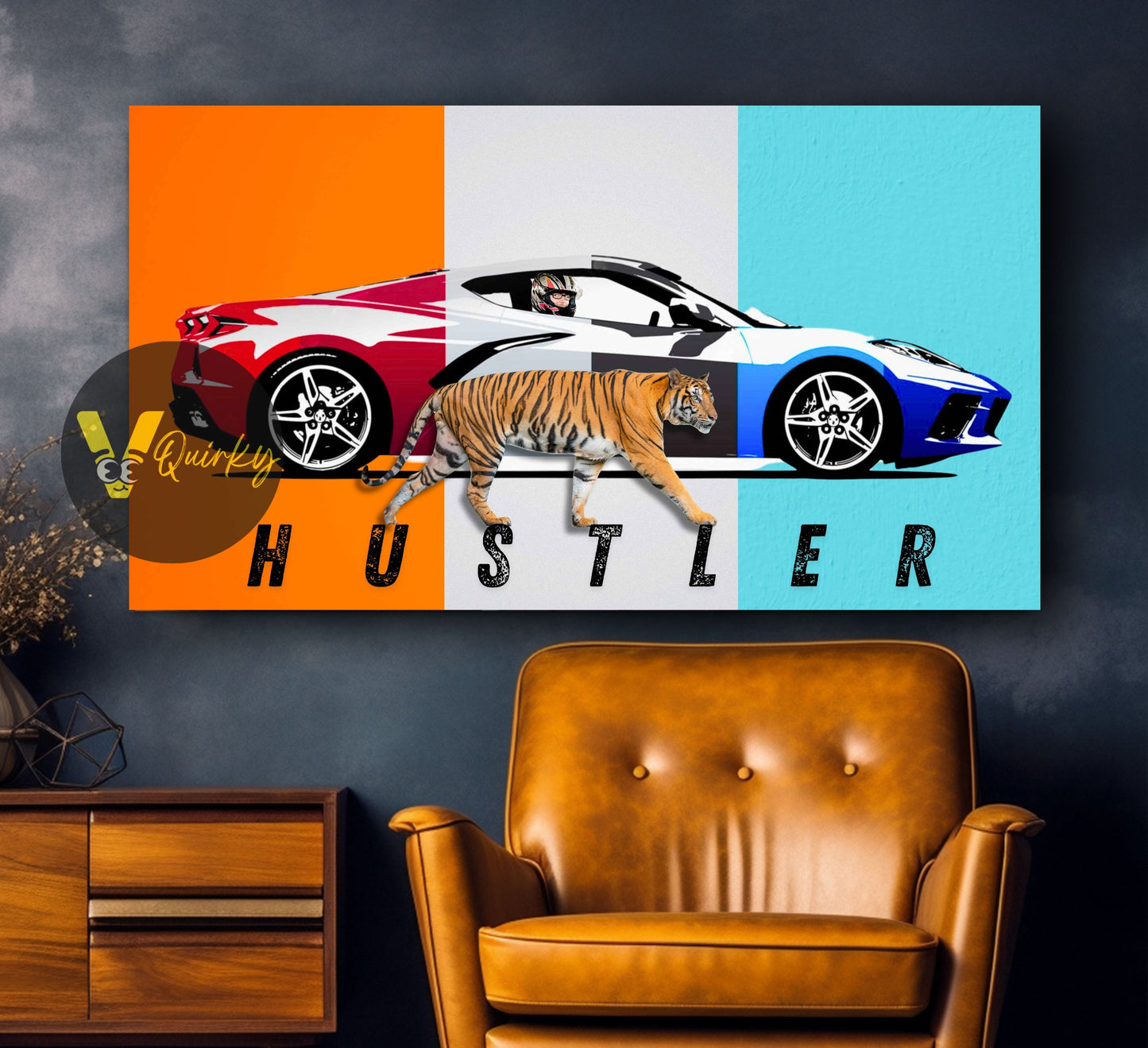 Hustler Canvas Painting