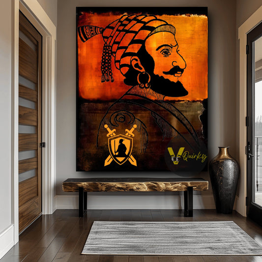 Chhatrapati Shivaji Maharaj V2 Canvas Painting