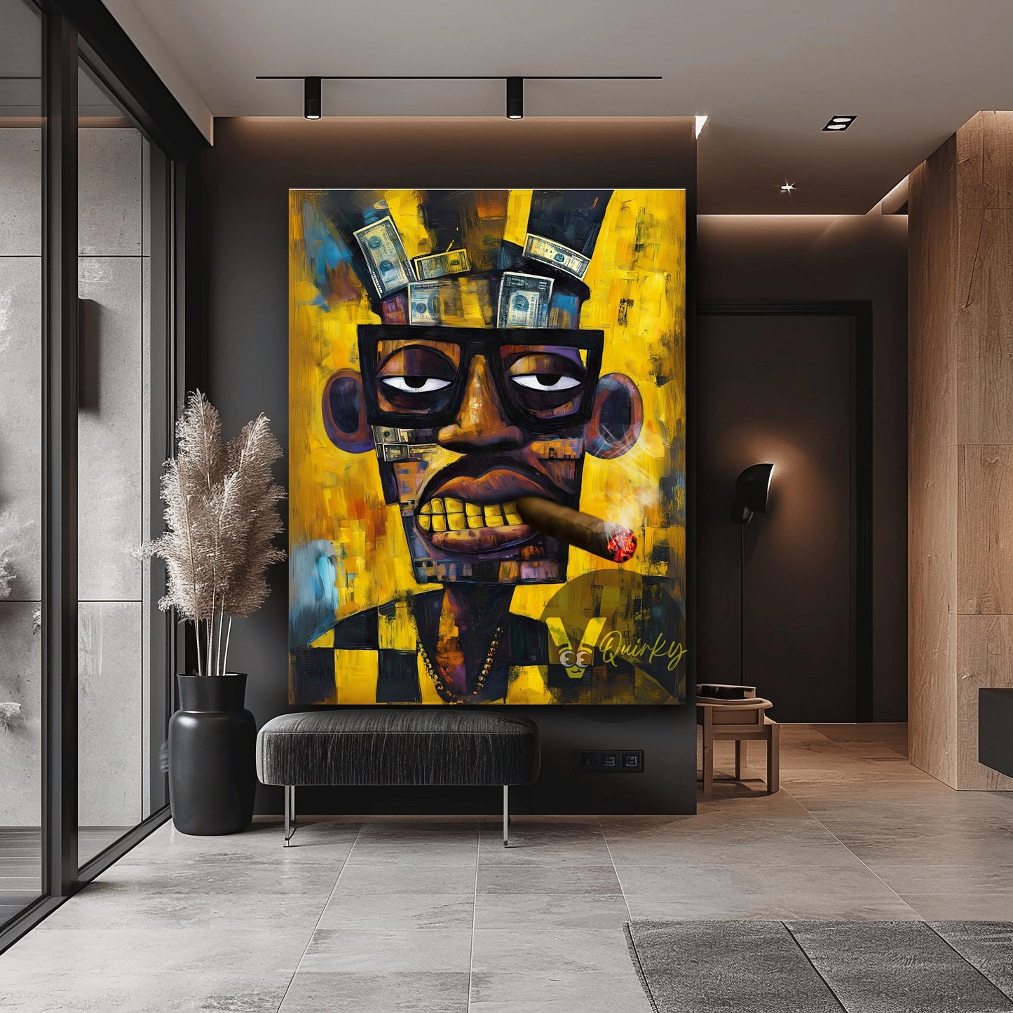 Modern Art Luxury Canvas Painting