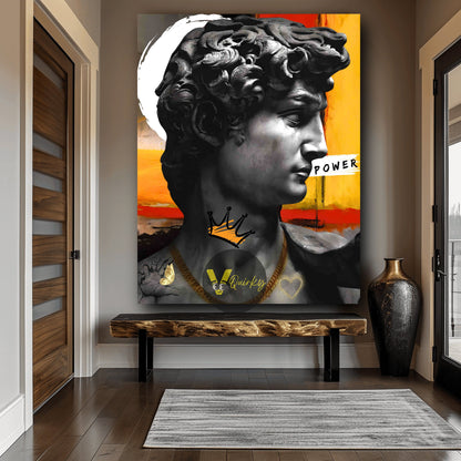 David (Michelangelo) Canvas Painting