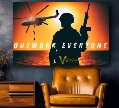 Outwork Everyone Canvas Painting