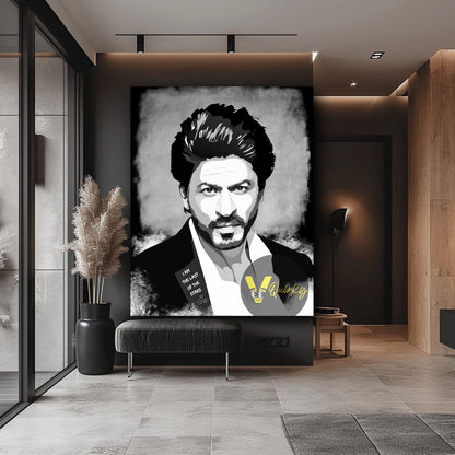 Shahrukh Khan Canvas Painting
