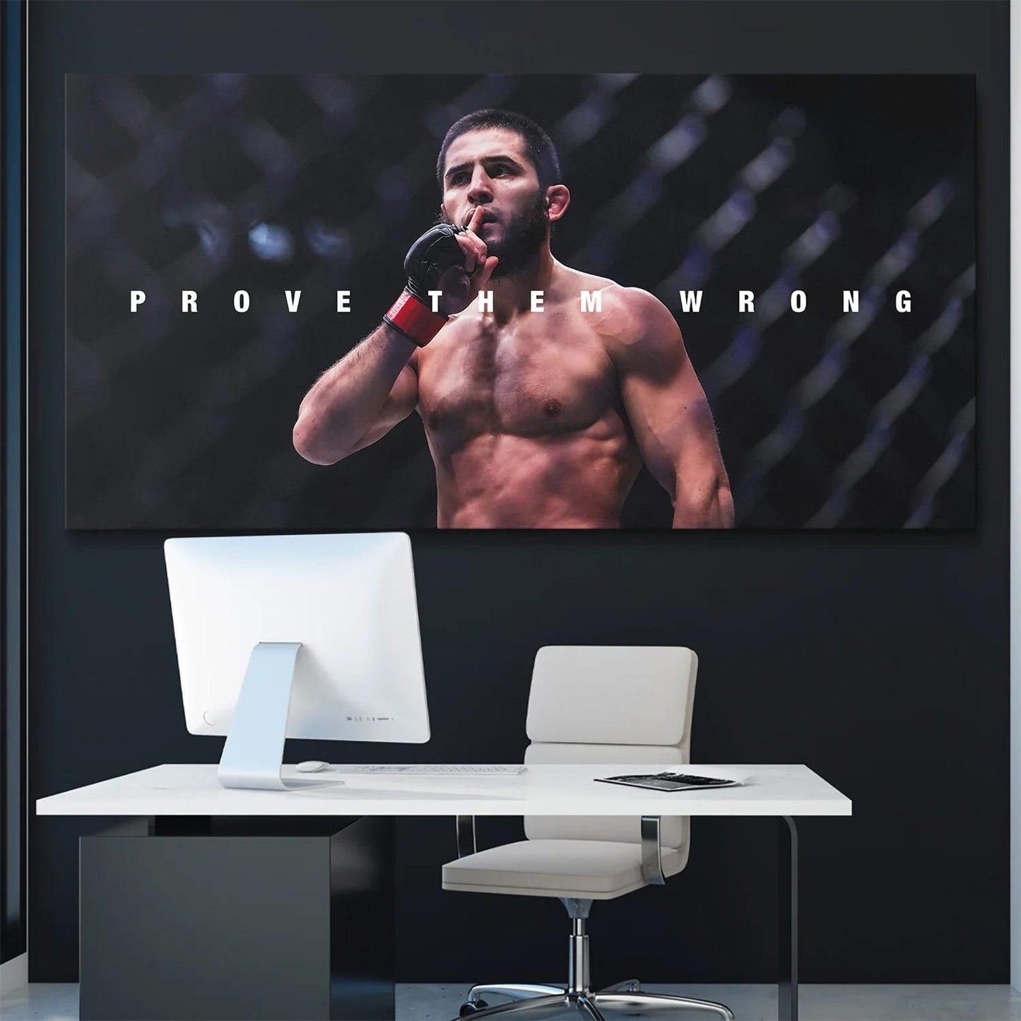 Islam Makhachev UFC Prove Them Wrong Canvas Painting