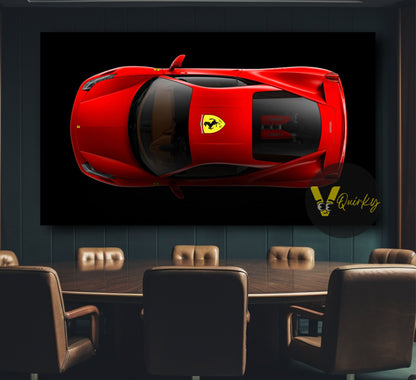 Ferrari 458 Italia Canvas Painting