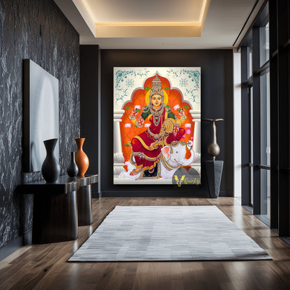 Maa Laxami JI Canvas Painting