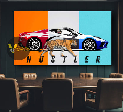 Hustler Canvas Painting