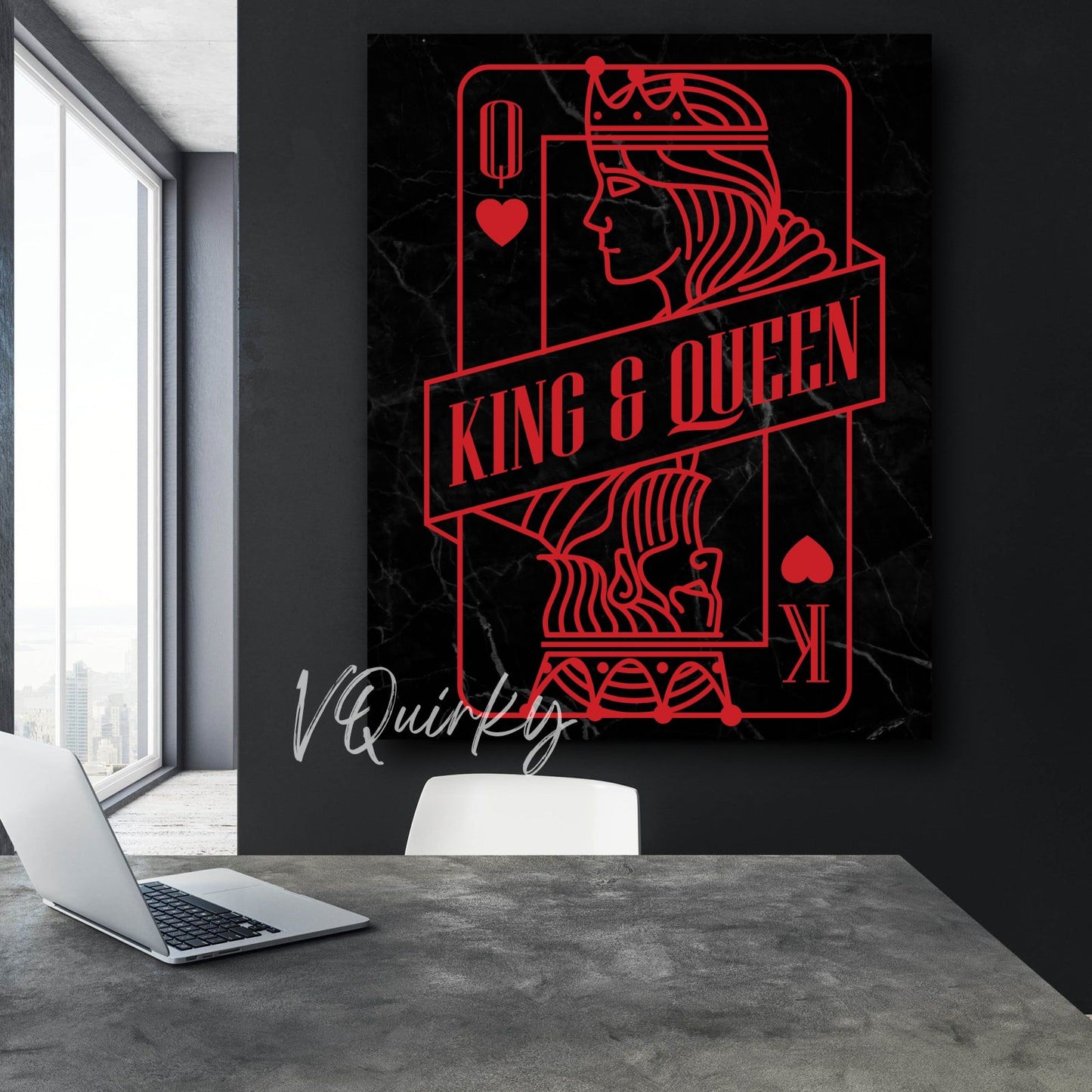 King And Queen Canvas Painting