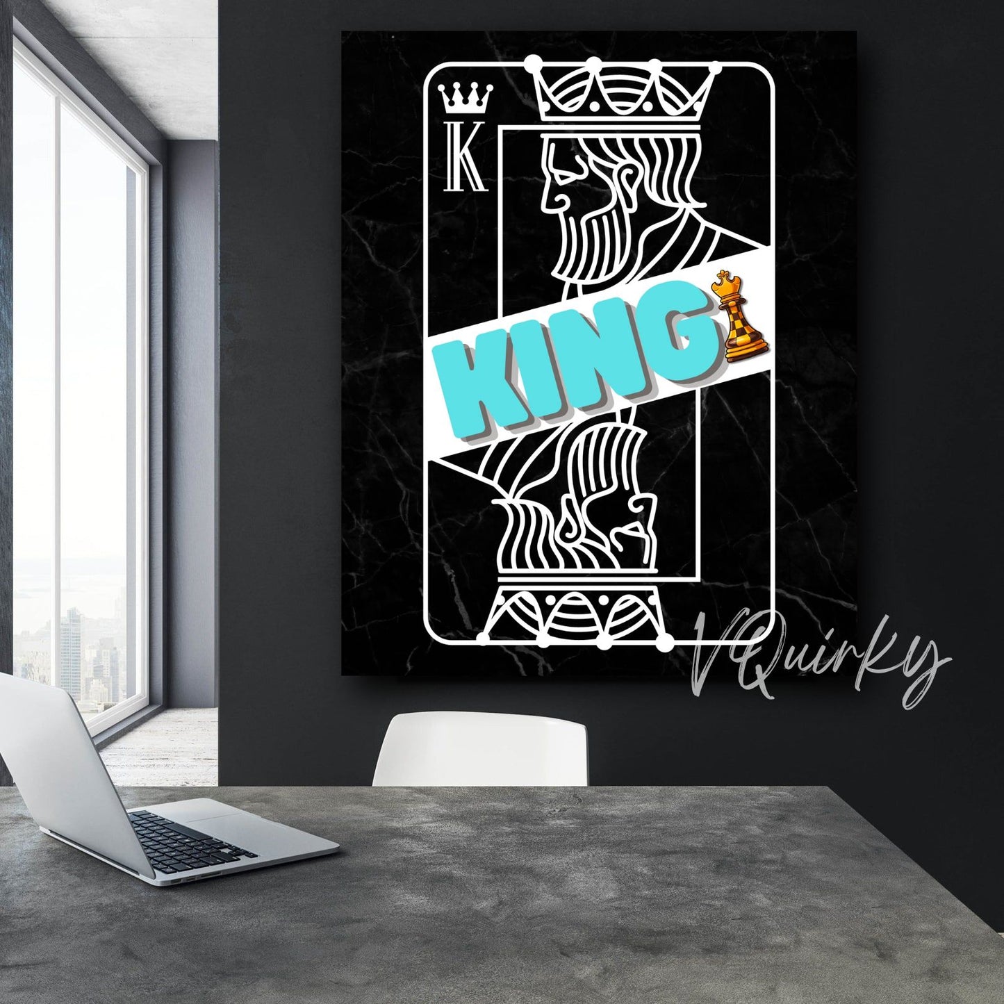 King Luxury Canvas Painting