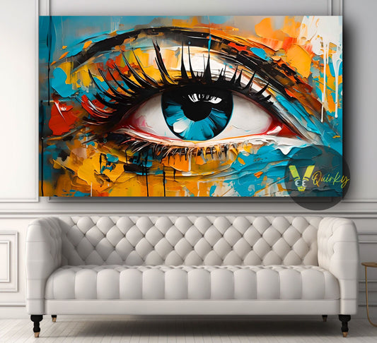 Eye Canvas Painting