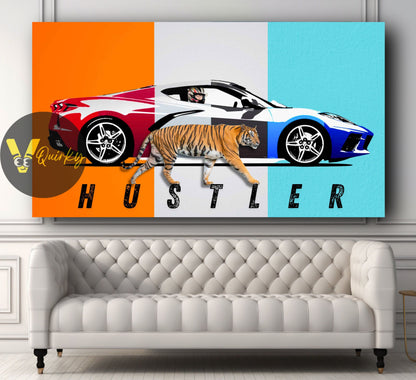 Hustler Canvas Painting