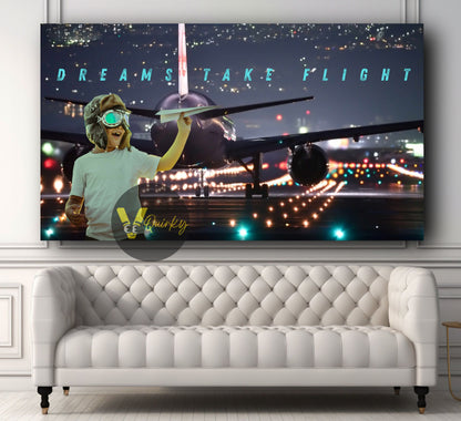 Dreams Take Flight Canvas Painting