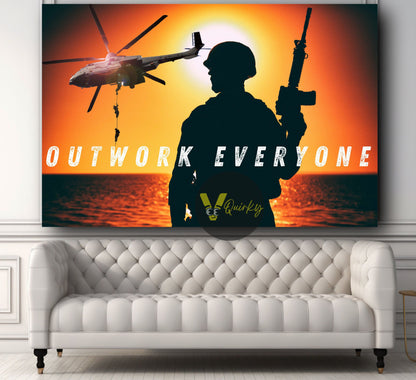 Outwork Everyone Canvas Painting