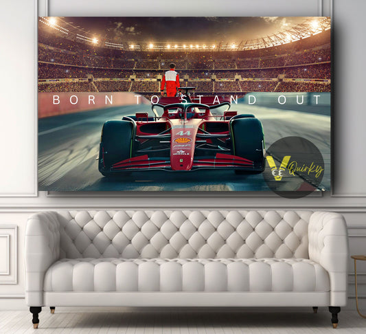 Born To Stand Out F1 Canvas Painting