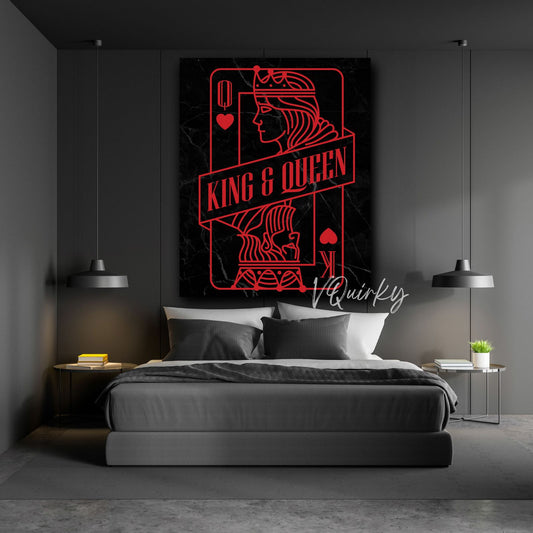 King And Queen Canvas Painting