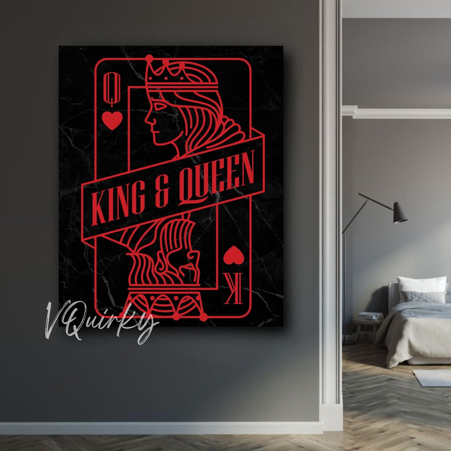 King And Queen Canvas Painting