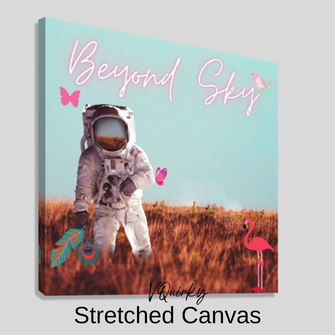 Beyond Sky Astronaut Canvas Painting