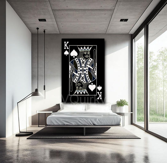 King Canvas Painting