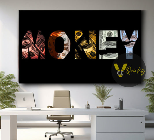 MONEY V1 Canvas Painting